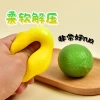 Fluid Lemon Kneading Fun Slow Rebound Toy Creative Super sticky pvc Bag Fruit Simulation Stress-relieving Toy Kneading Fun Specification image